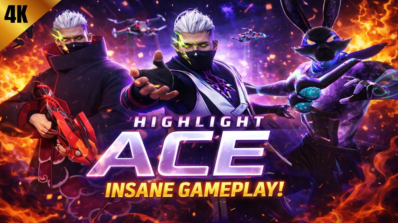 ACE DOMINATED THE LOBBY | Free Fire Ace Gameplay | Insane 1v4 Clutch 