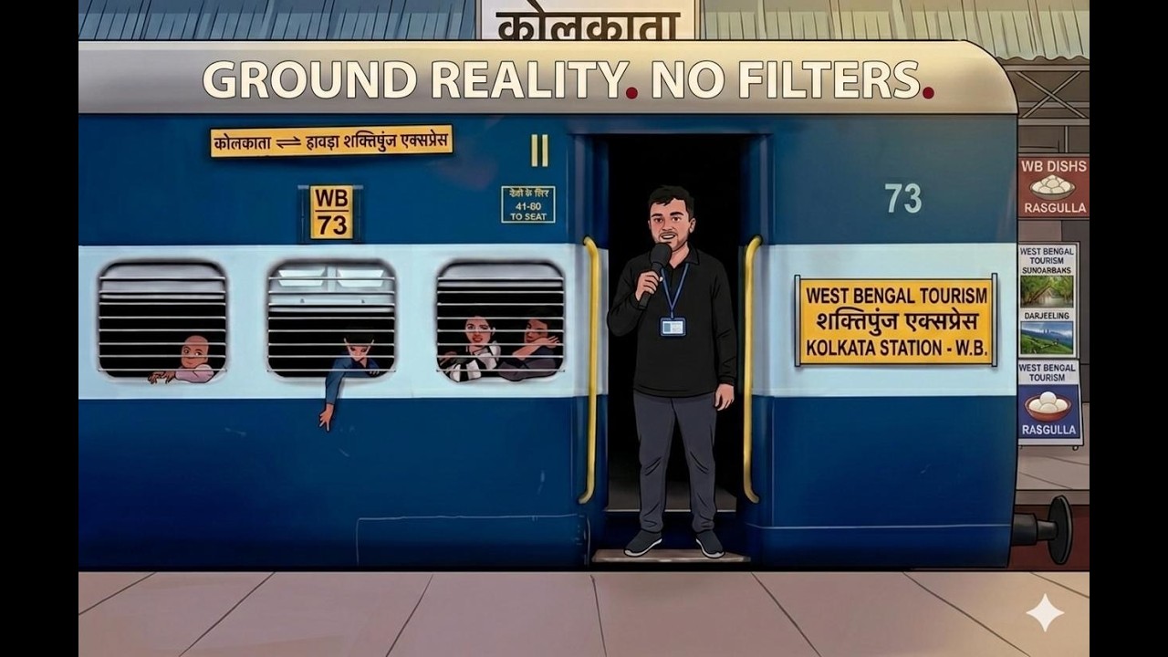 West Bengal Jaate Hue 🚆 | Train Mein Jan Samvad – Ground Reality Ek Karyakarta Ke Saath