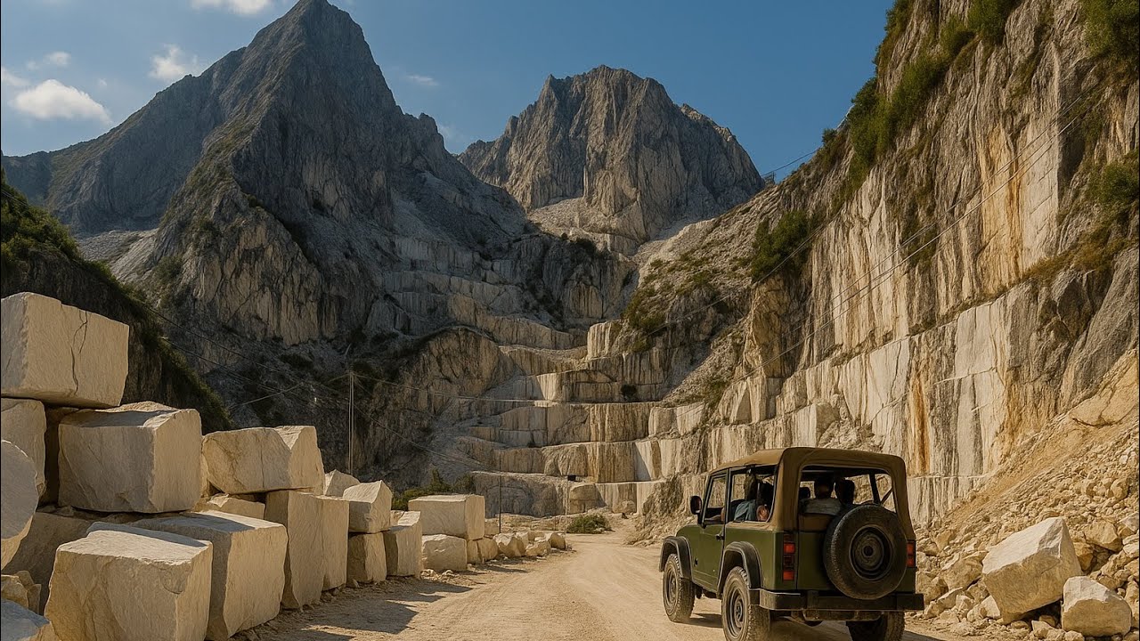 Carrara: The City of White Marble Stones in Italy 🇮🇹