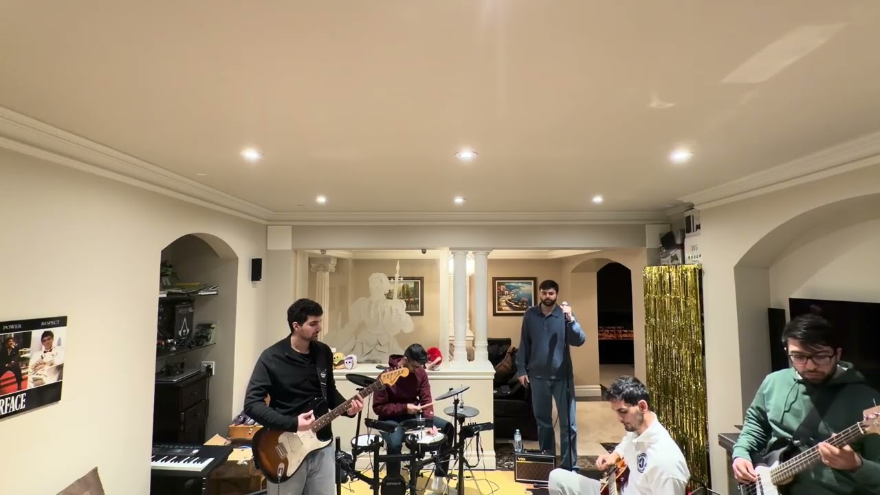 And I Love Her - The Beatles (basement jam Jan18,2026) 