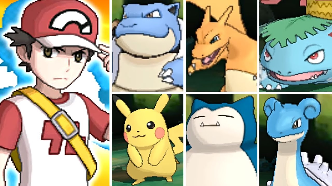 Pokémon Sun and Moon - Trainer Red Battle (HQ)