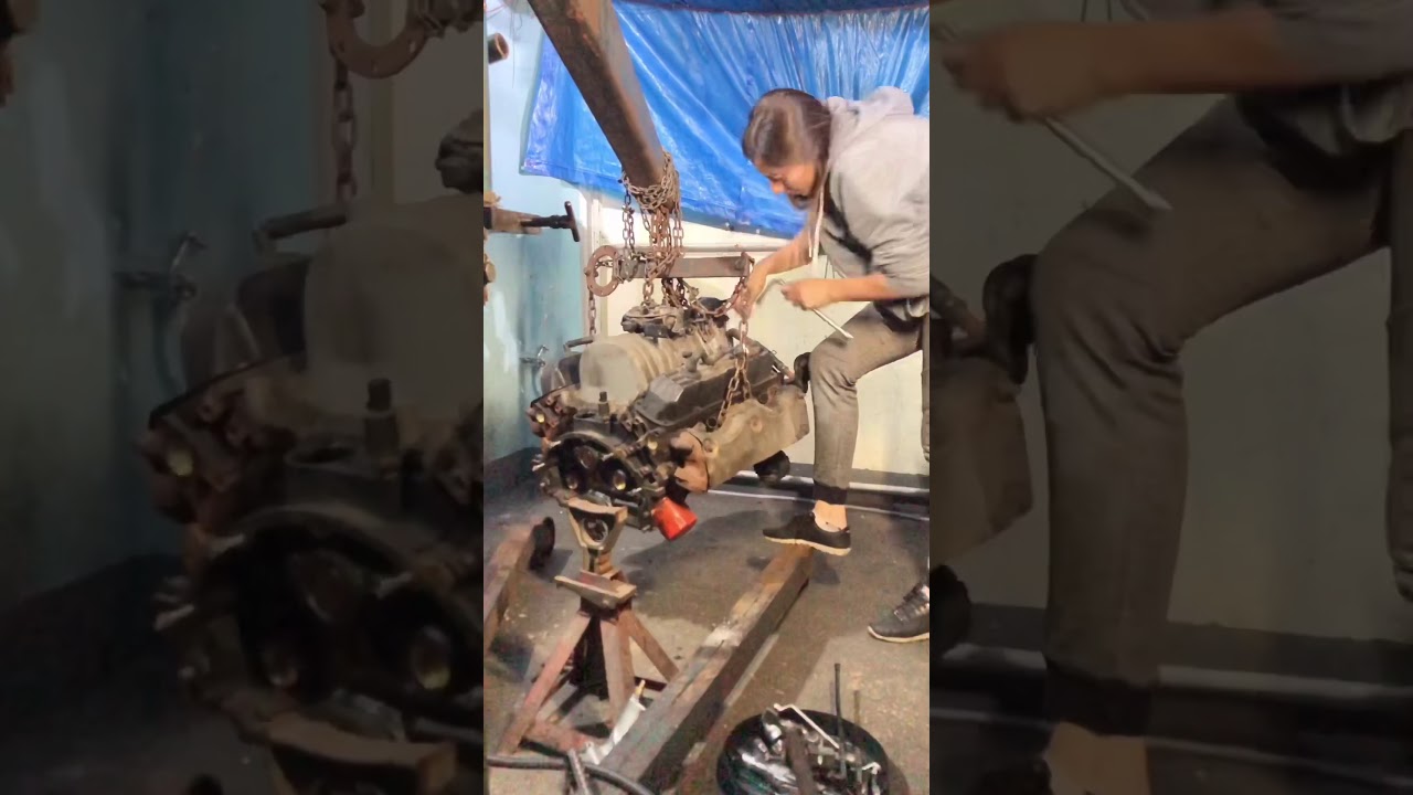 Abrindo motor Gran cherokee V8
