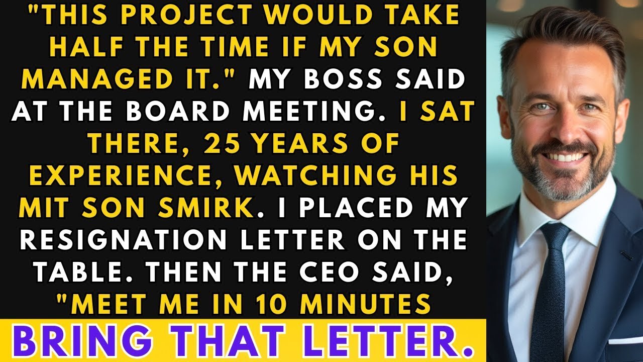 My Boss Tried Replacing Me With His MIT Son — I Quit and Their Fraud Got Exposed. | Office Revenge