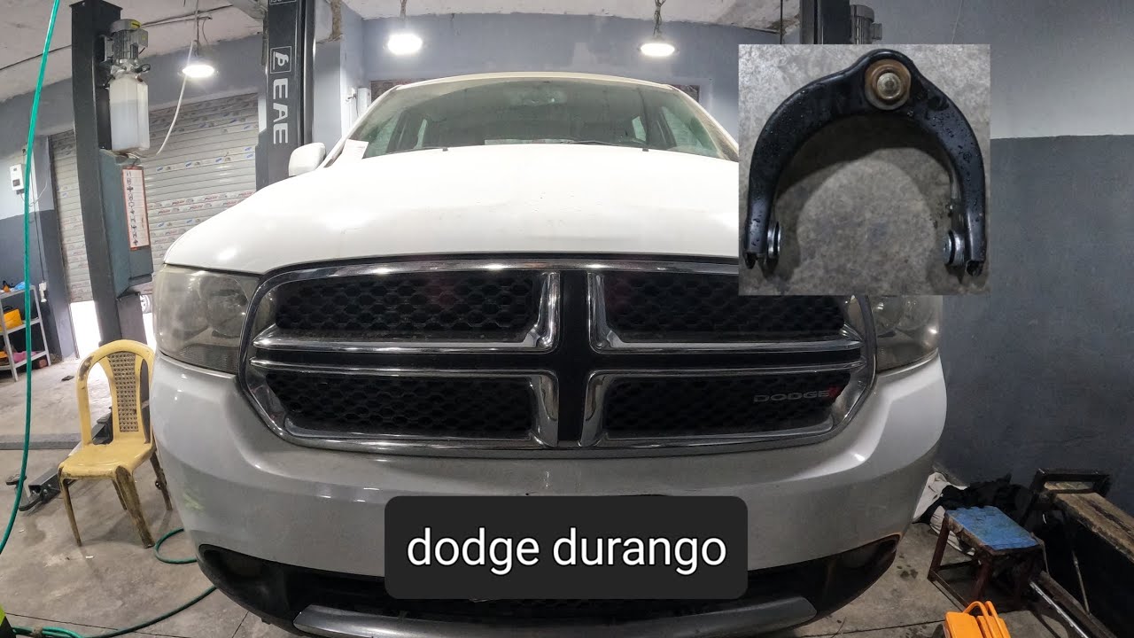 upper control arm and ball joint replacement ... dodge durango 2011 - 2015 #suspensionsystem