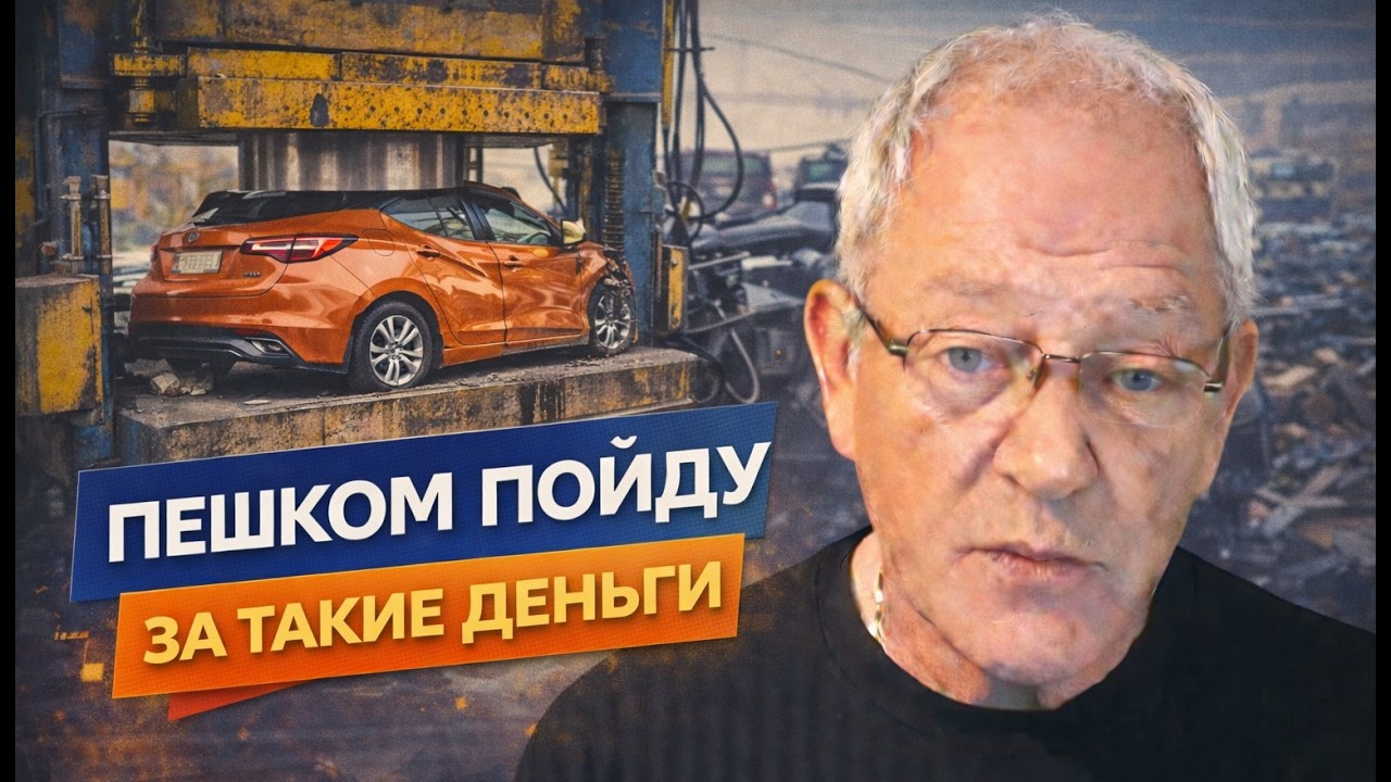 Новые авто идут под пресс как апельсины