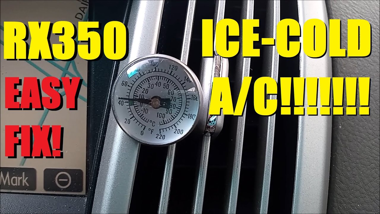 Fix A/C Not Blowing Cold On Start - Lexus RX350