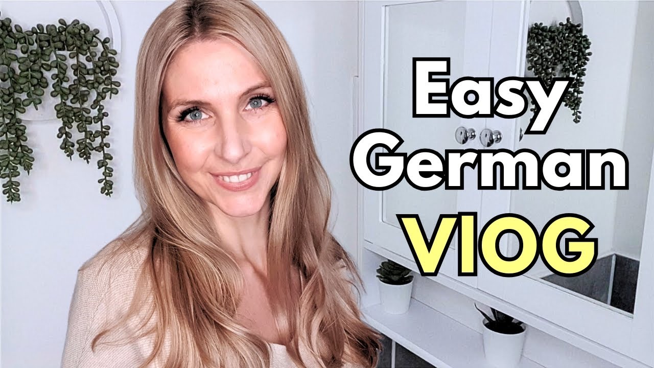 Daily Morning Routine in Easy German | GERMAN Learning VLOG for Beginners | COMPREHENSIBLE INPUT |