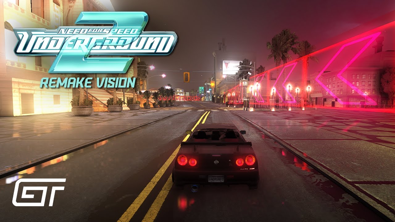 NFS UNDERGROUND 2 | REMAKE VISION | Light Preset | WIP 2 (4K)