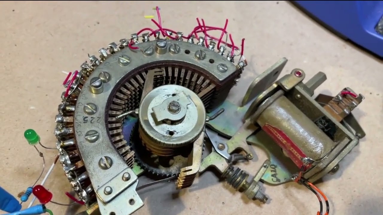 Solo rotary stepping switch demo