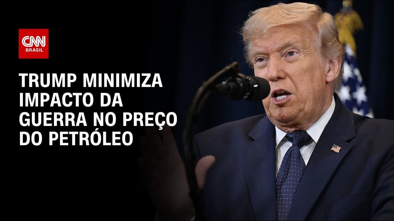 Guerra no Oriente Médio: Trump minimiza impacto do conflito no preço do petróleo | CNN PRIME TIME