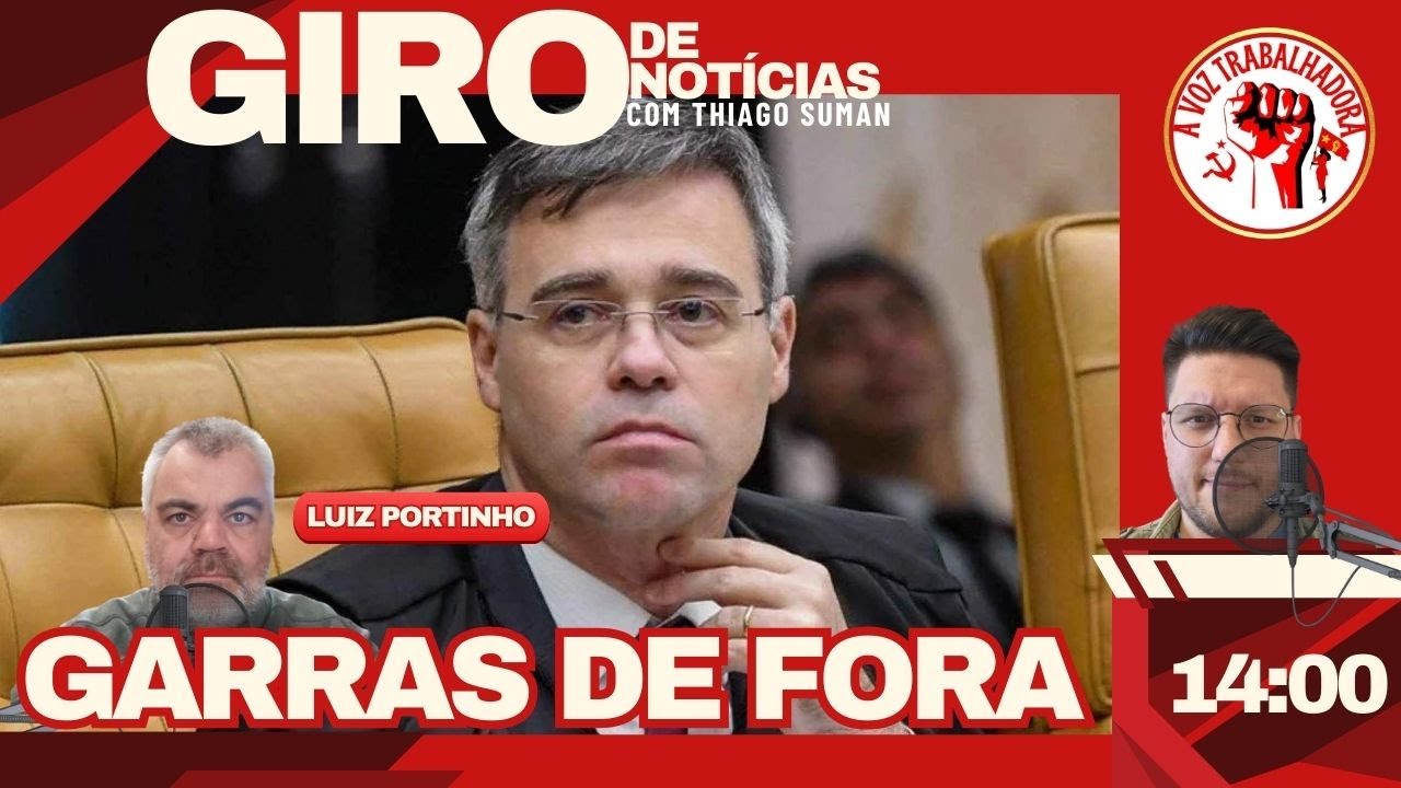 GARRAS DE FORA | GIRO DE NOTÍCIAS com Thiago Suman e Luiz Portinho