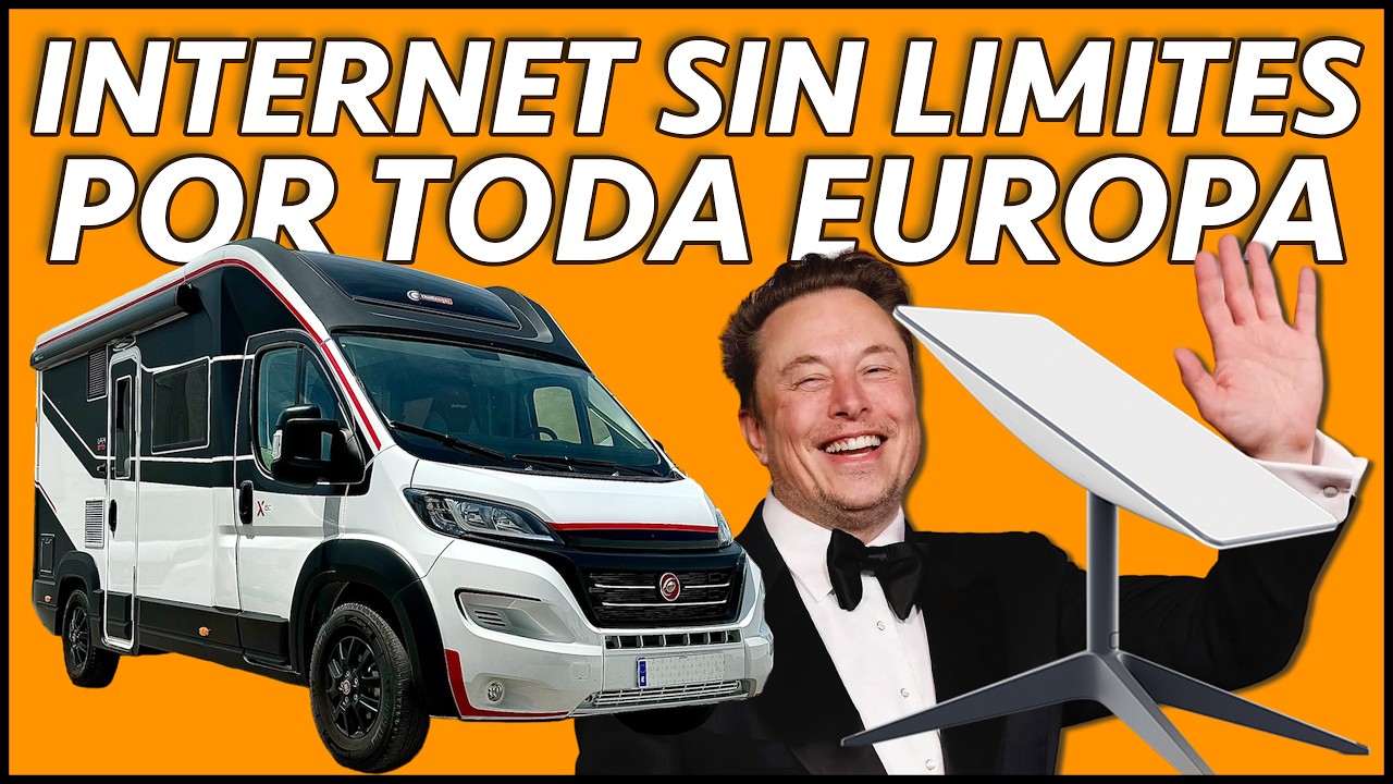 🛜 Starlink Fija en la Autocaravana 📡 Internet Ilimitado ✅ gracias a la Antena de Elon Musk 🎥 VLOG#10