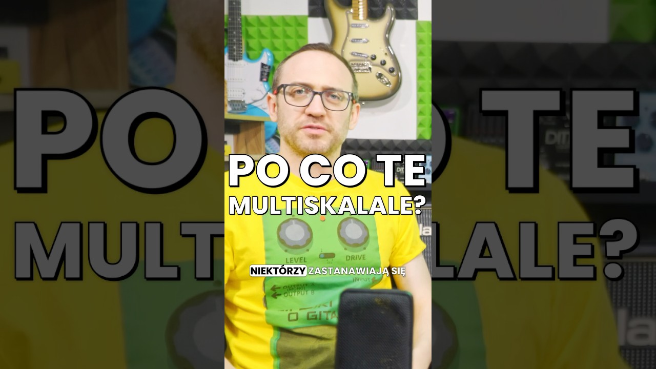 Po co są multiskale i barytony? Tłumaczy Fryta z Fryta Guitars