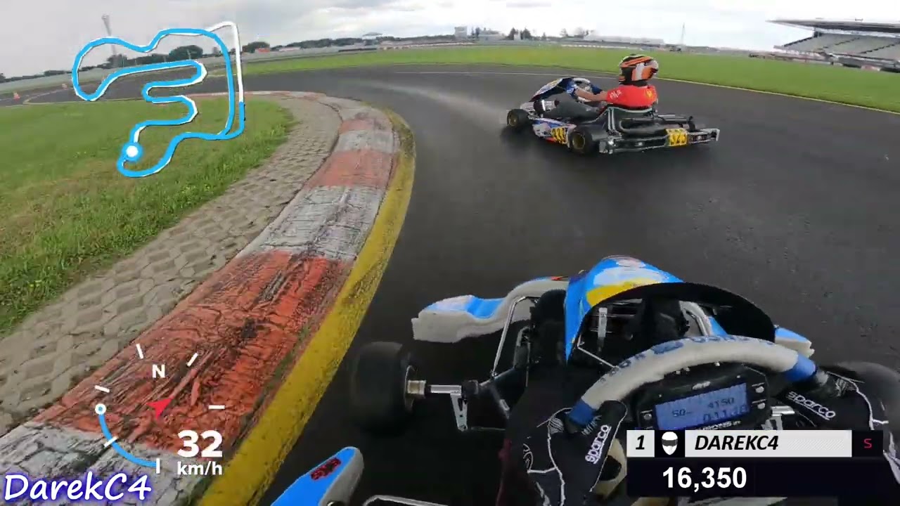 Pierwszy przejazd gokartem Rotax Senior Max - Autodrom Słomczyn