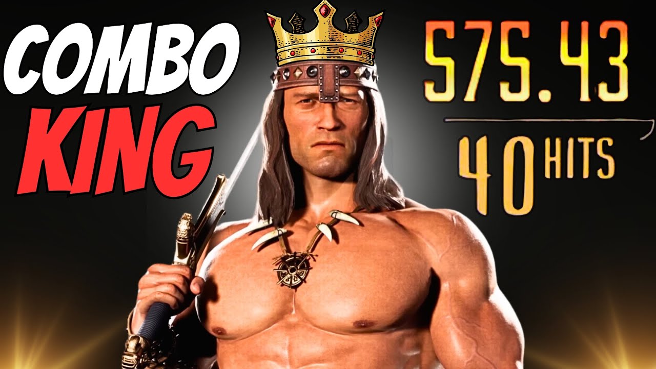 КОНАН-ВАРВАР — КОРОЛЬ КОМБО в Mortal Kombat 1