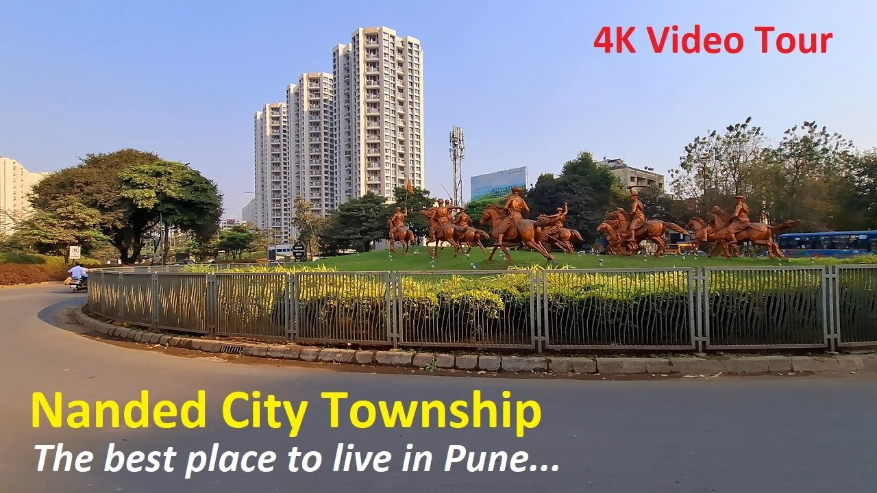 4K Video Tour - Morning walk at Nanded City, Pune  #365morningwalks #travel #township #punediaries