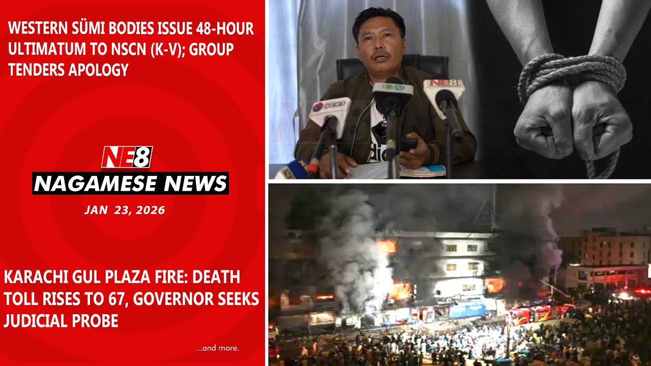 Nagamese News (NE8): Jan 23, 2026
