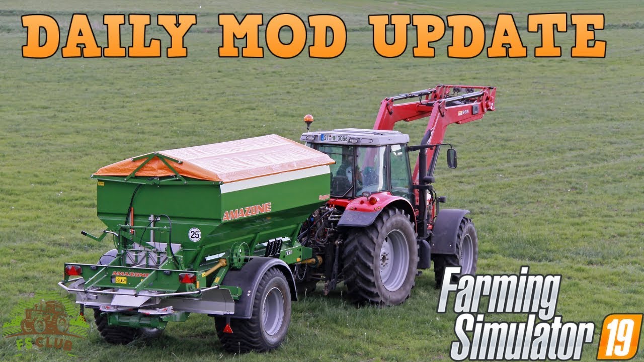 25 MODS IN TESTING FOR CONSOLE PLUS DAILY MOD UPDATE | Farming Simulator 19