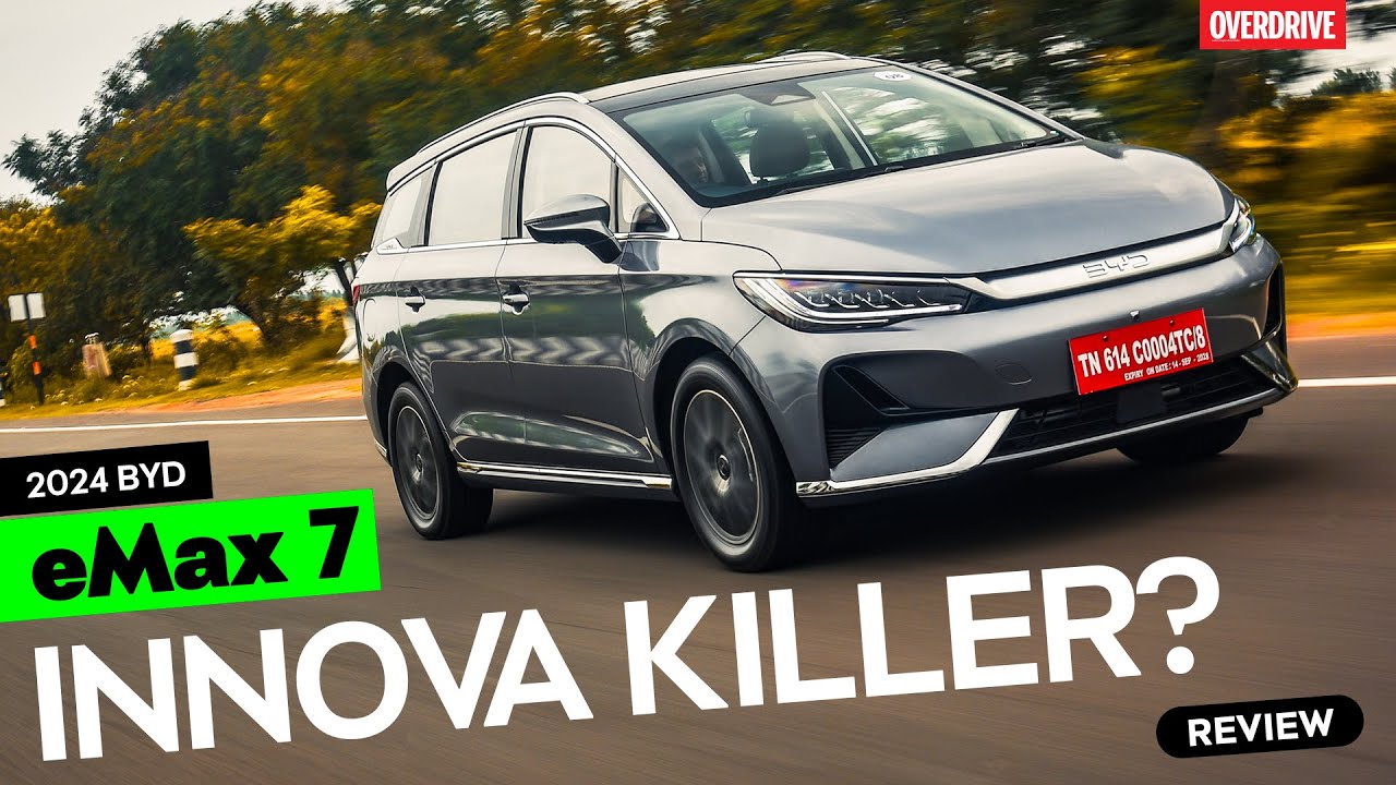2024 BYD eMax 7 review - good EV but great MPV? I @OVERDRIVE