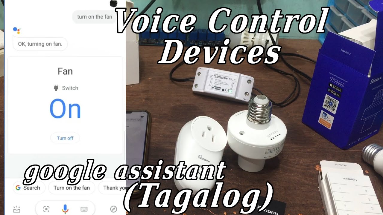 Voice Control Devices (Tagalog)