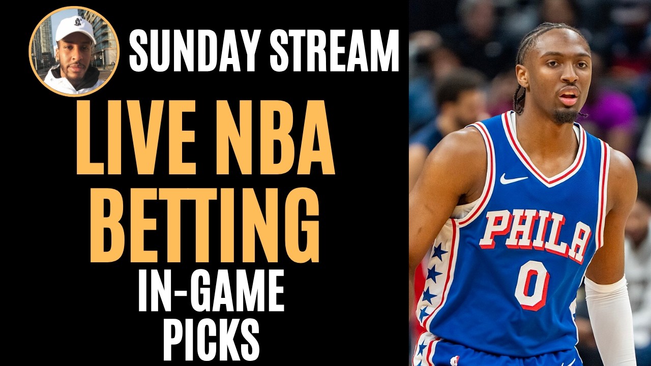NBA Live Betting! Sunday In-Game Picks & Player Props Predictions, Today! 4/12/26