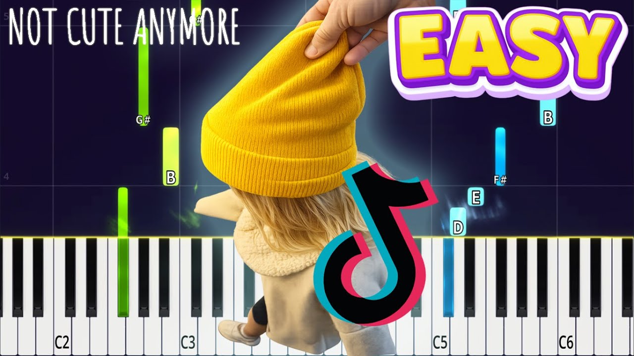 ILLIT – NOT CUTE ANYMORE | Easy Piano Tutorial (Trend Song)