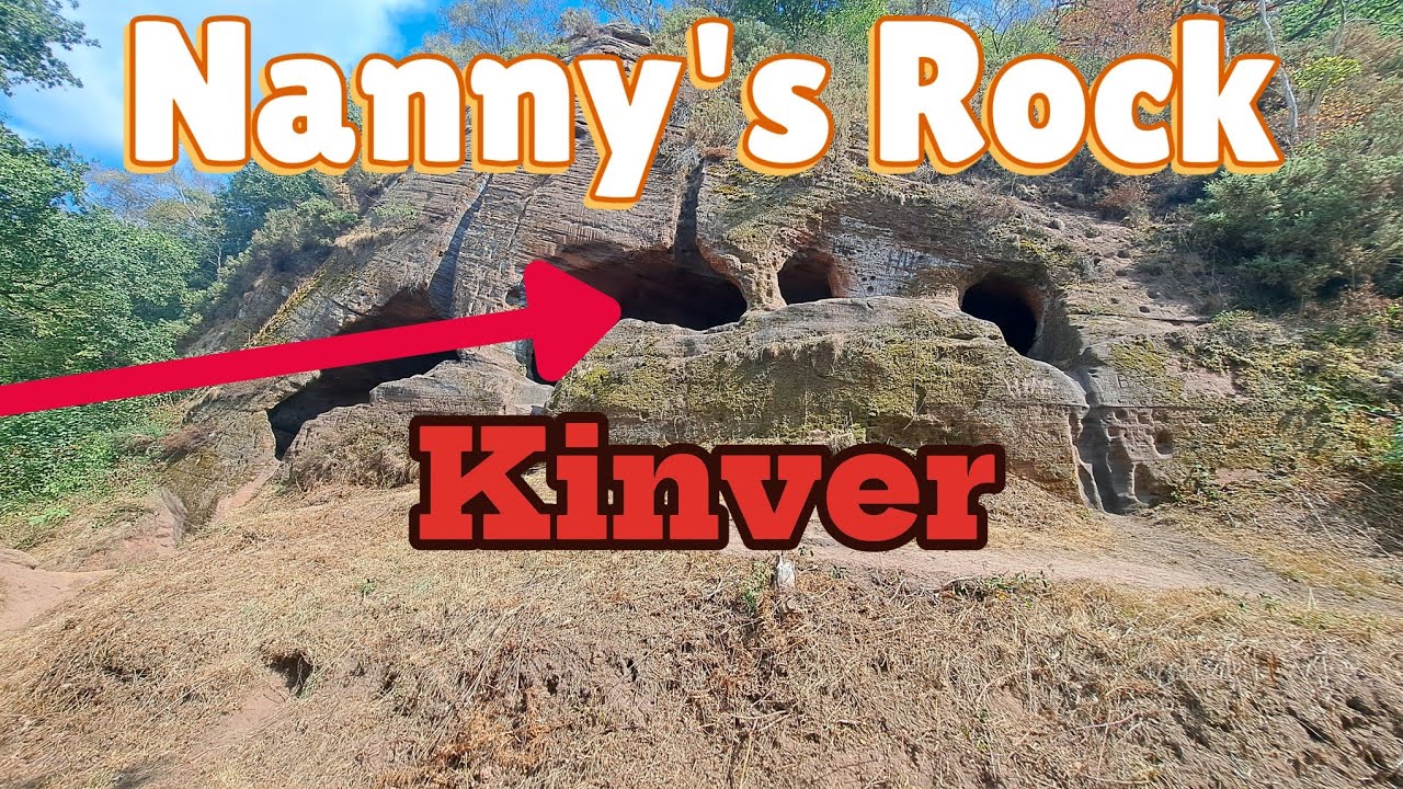Exploring Abandoned Nanny's Rock & Vales Rock houses kinver Edge... 😱