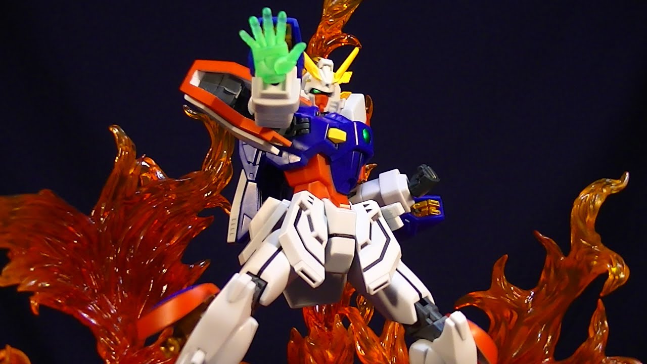 MOBILE FIGHTER G GUNDAM - SHINING GUNDAM - ROBOT DAMASHII / THE ROBOT SPIRITS FIGURE REVIEW