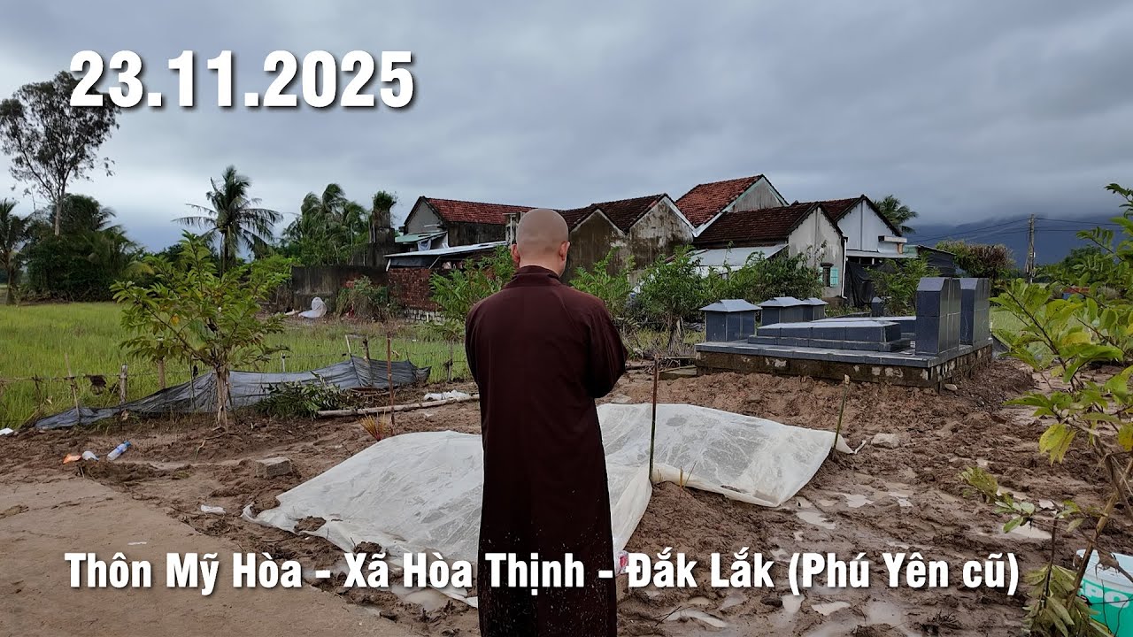 Ngày 23.11.2025 Đoàn Thầy Minh Thiền đi tặng quà từng nhà từ sáng đến tối thuộc x.Hòa Thịnh-Đắk Lắk