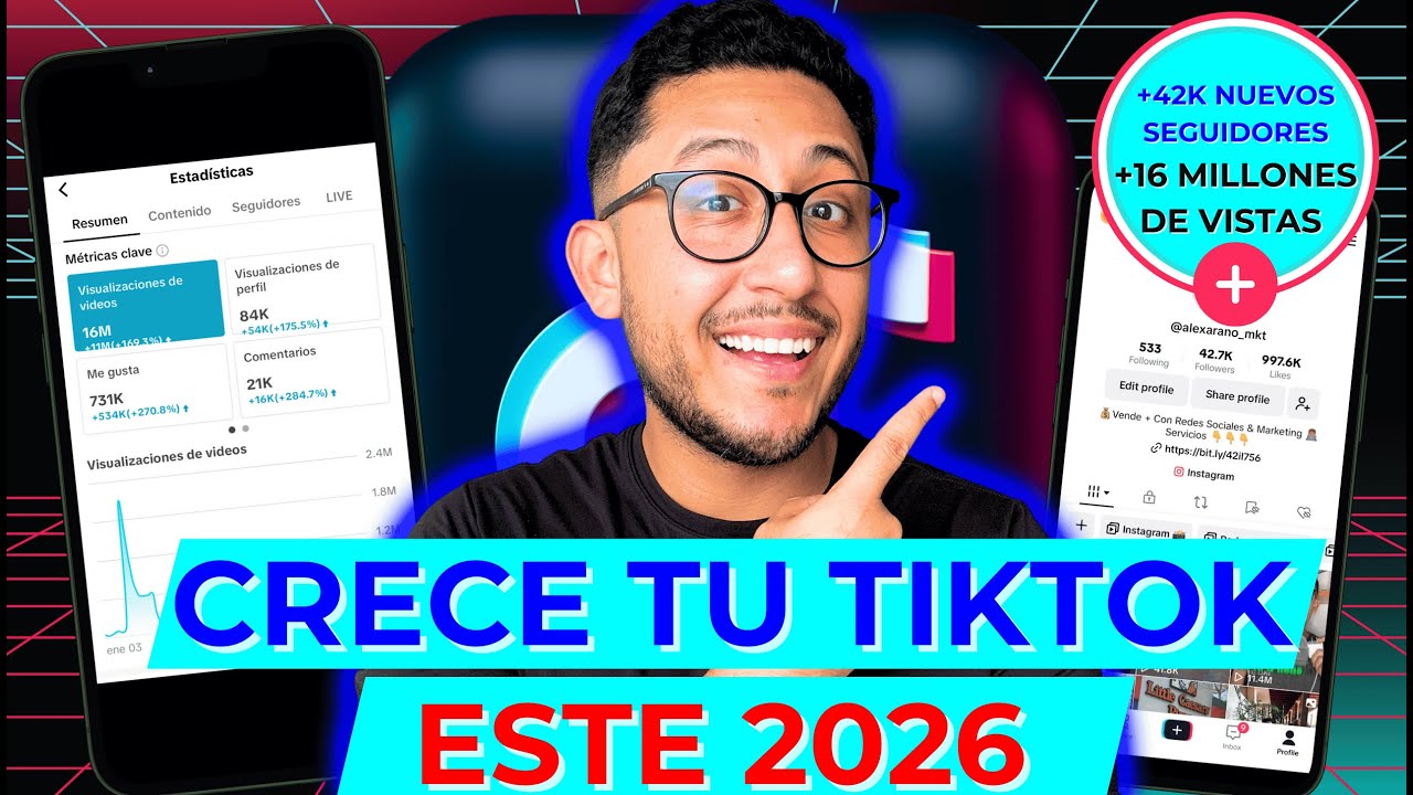 Como CRECER en TIKTOK en el 2026