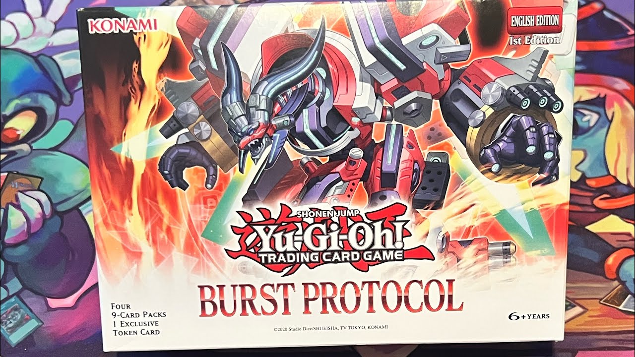Yugioh(Burst Protocol) X6 Token Boxes Opening !! REPEAT?LUCK 