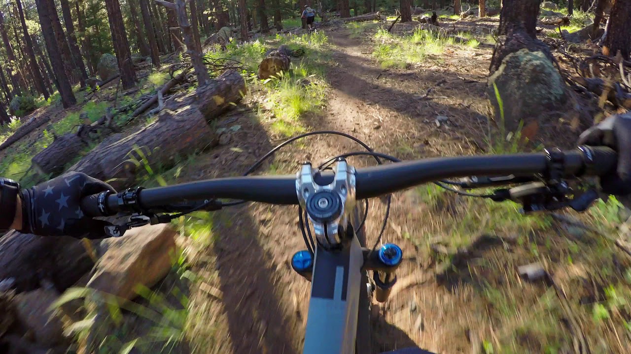 Arizona Trail, Snowbowl section. Riding in the Aspens: Flagstaff, AZ