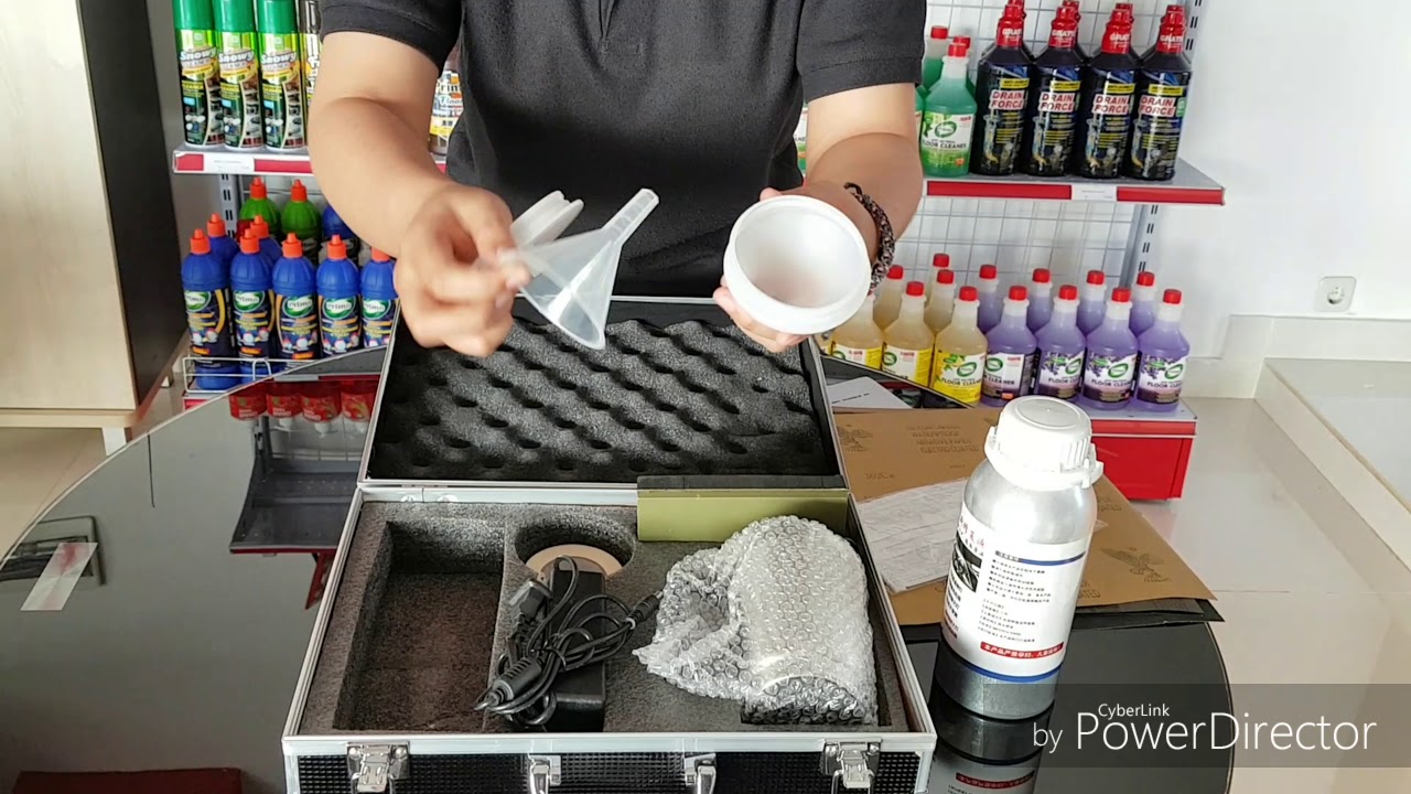 Nano Burn Headlamp Coating (kelengkapan)