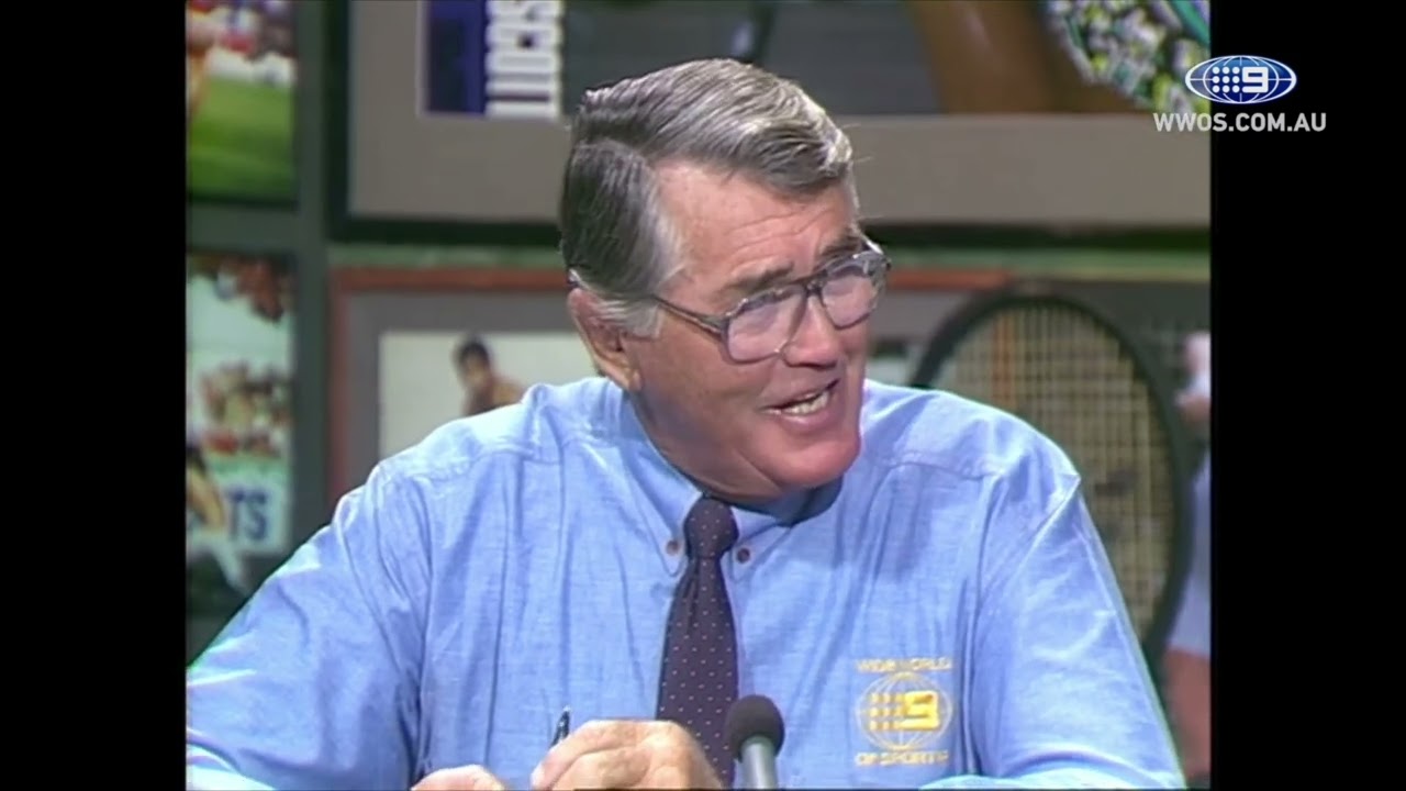 Talking Illawarra Steelers on the Sunday Footy Show, 1993