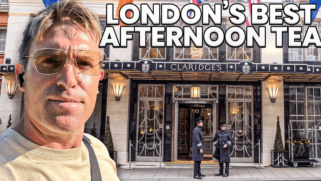I went to Claridge’s London for Afternoon Tea with my Father-(REALLY SHOCKED with what they did!!!)