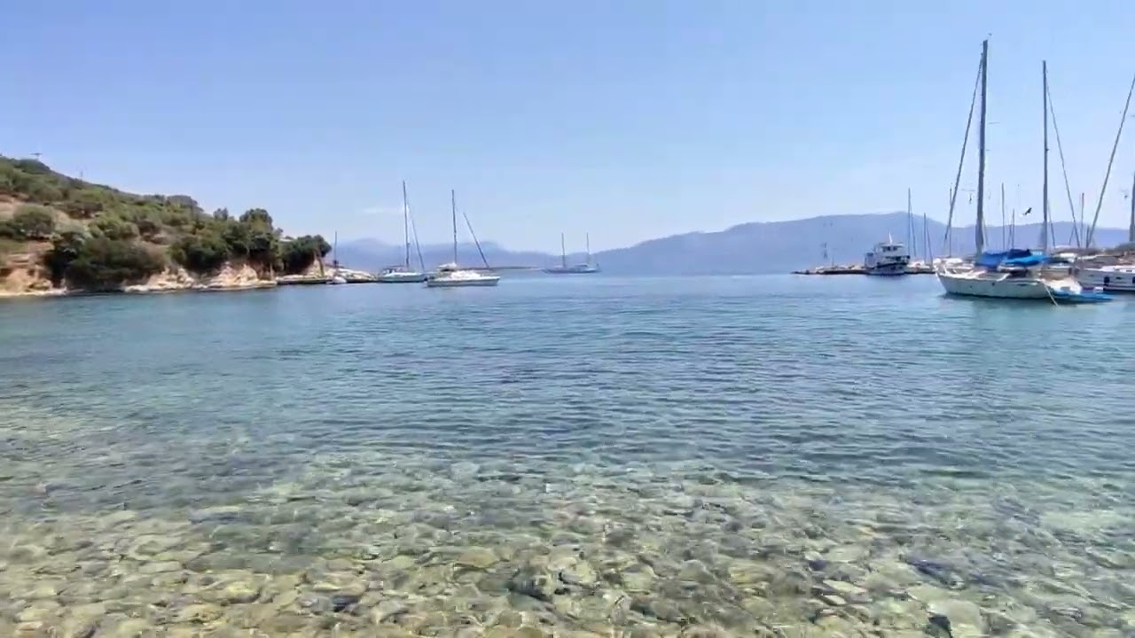 Kastos W view - sailing guide