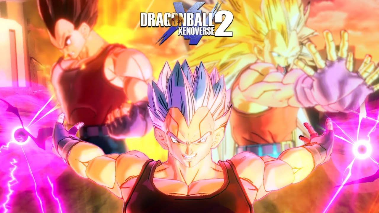 NEW GT Vegeta Animated Super Saiyan & Tuffle Possesed Transformation - Dragon Ball Xenoverse 2 MOD