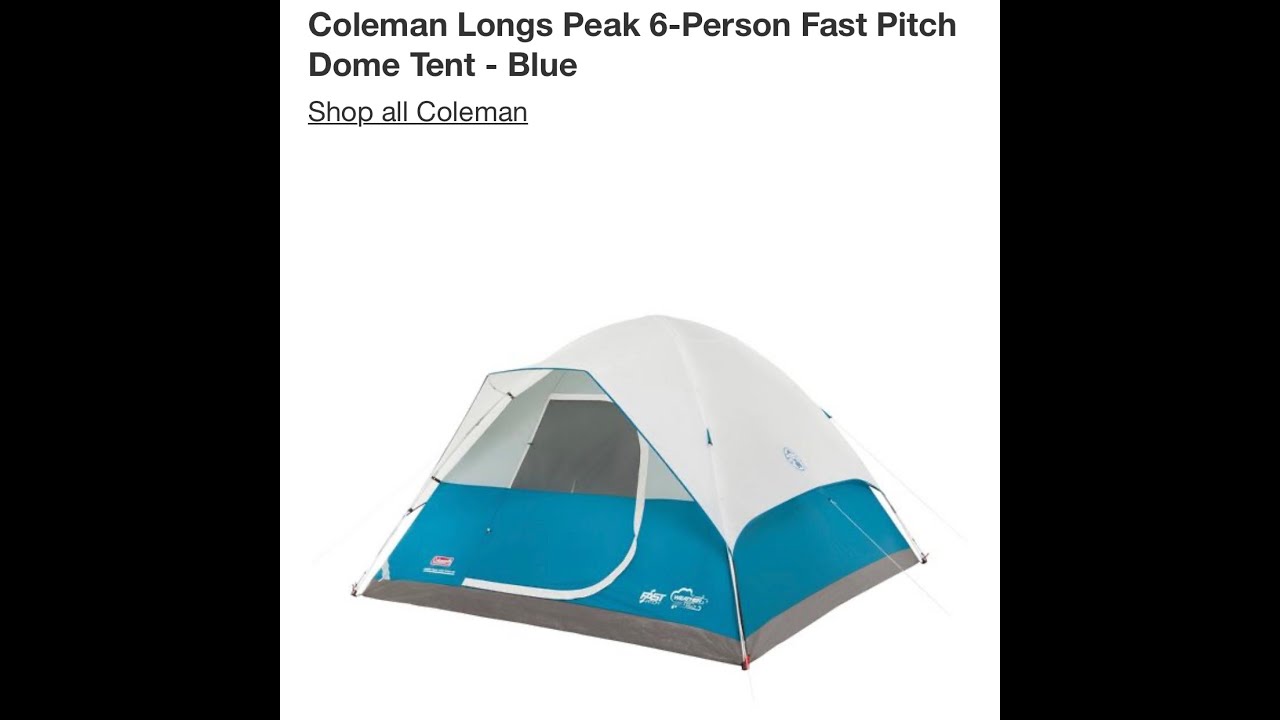 Como armar una carpa Coleman Tienda de Campana para 6 Personas (es verdaderamente fácil de Armar?)