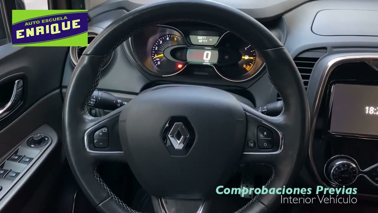 Comprobaciones Previas Exámen Permiso B (Interior Vehículo)