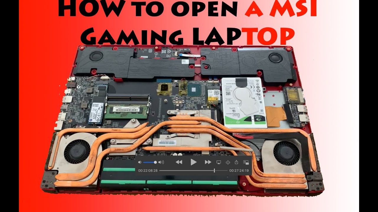How to open MSI  Laptop ms-17c6