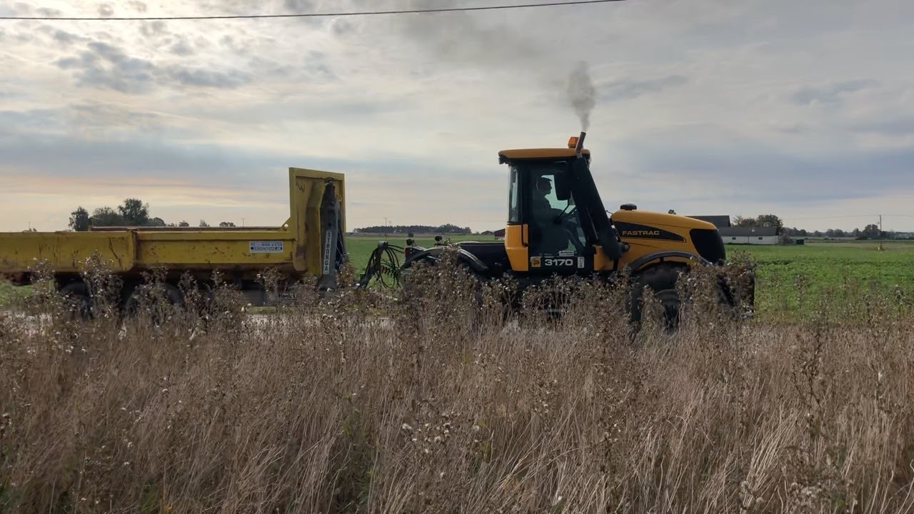 Köp Traktor JCB Fastrac 3170 med växlarvagn på Klaravik