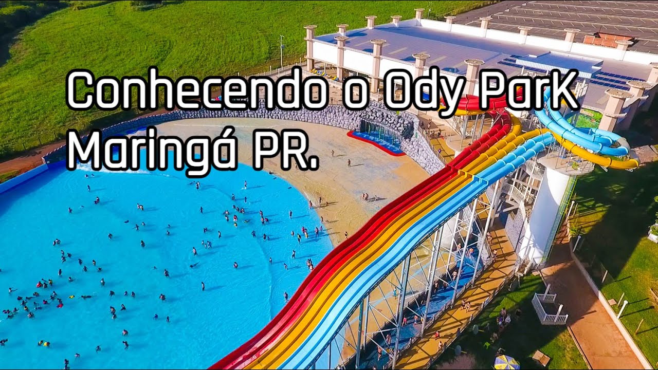 Conhecendo o Parque Aquático Ody Park em Maringá PR.  Uma volta por todo o parque !