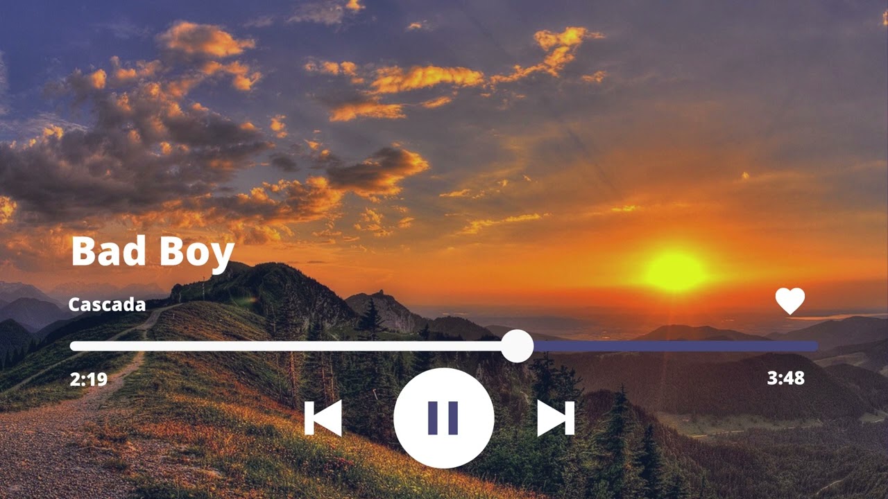 Bad Boy - Cascada (slowed+reverb)