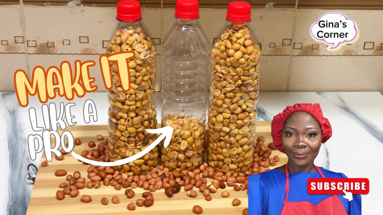 How to Roast Peanuts (Groundnuts) Like a Pro with Garri