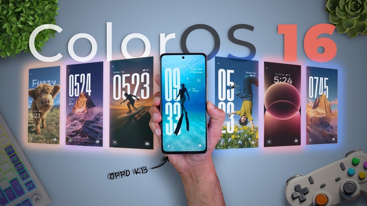 ColorOS 16 for Oppo K13 : Some More Features