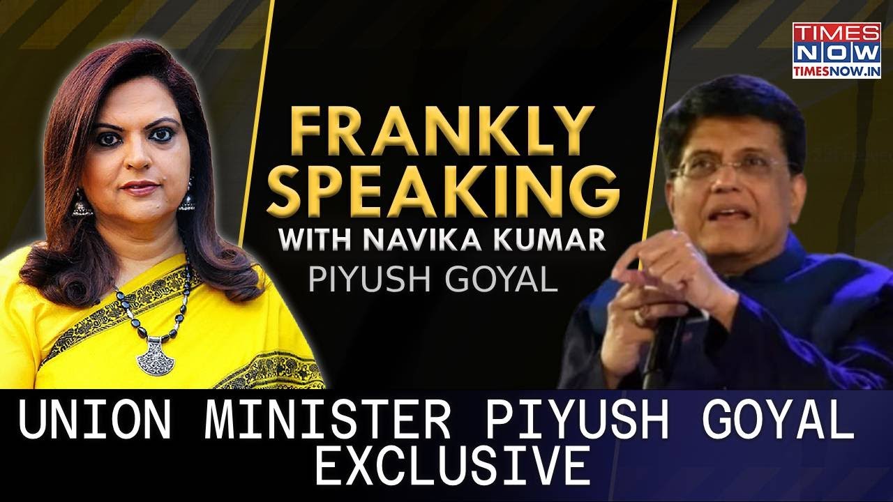 Piyush Goyal Exclusive With Navika Kumar On India-EU FTA, India’s Growth, Trade Deals & Future