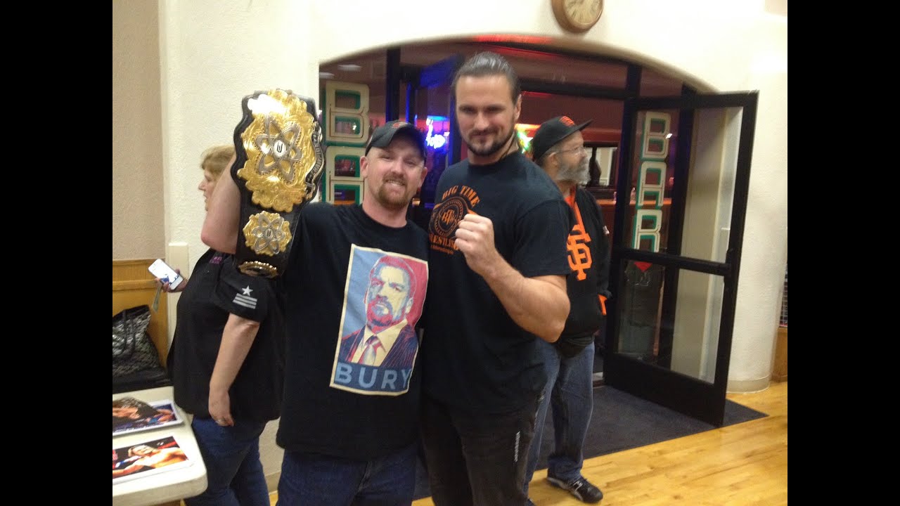 Meeting Drew McIntyre & Lita at BTW #BTW18