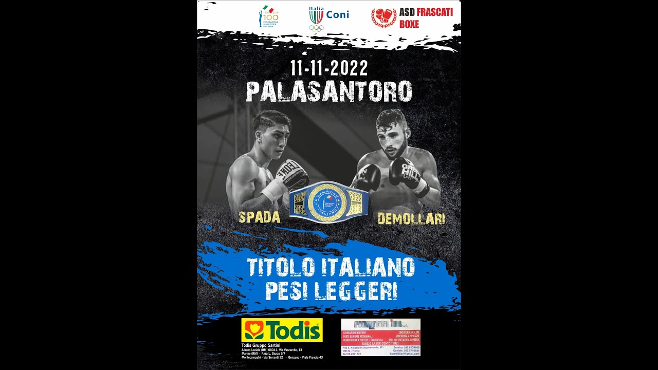 Titolo Italiano Leggeri | Daniel Spada vs Marvin Demollari
