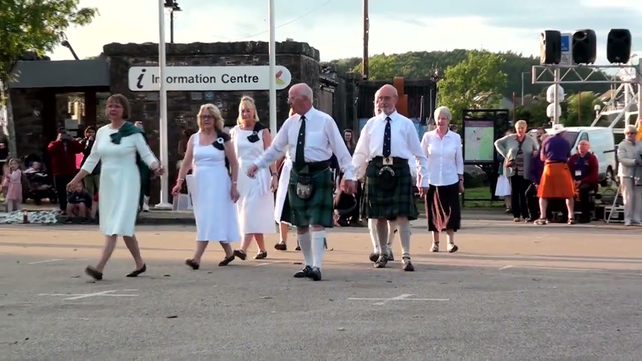 Kirkcudbright Scottish Night July 20th 2023  Stewartry & District Country Dancers.