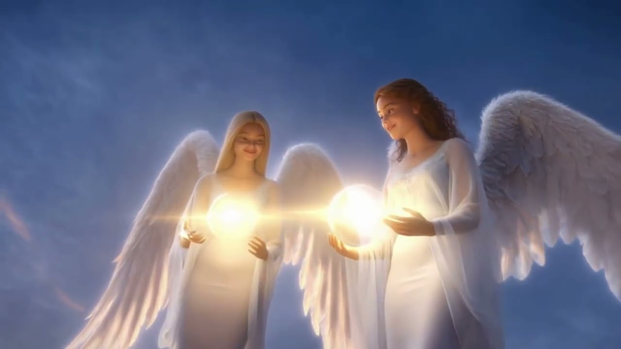 Feel this comforting meditation with the angels.